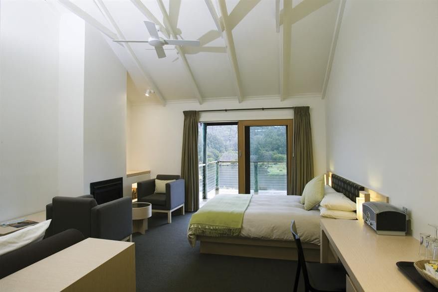 Hotel Stamford Plaza Adelaide Exterior foto A room at the Cradle Mountain Hotel